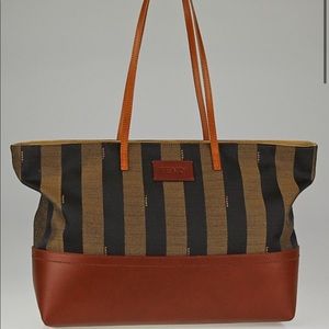 Fendi Pequin Medium Tote